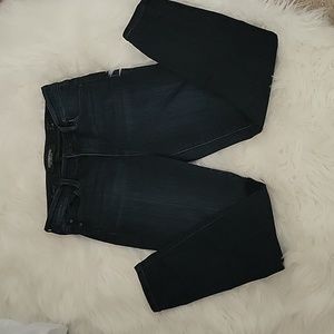 Liverpool Los Angeles High Rise ankle dark wash stretch denim blue jean 6P EUC